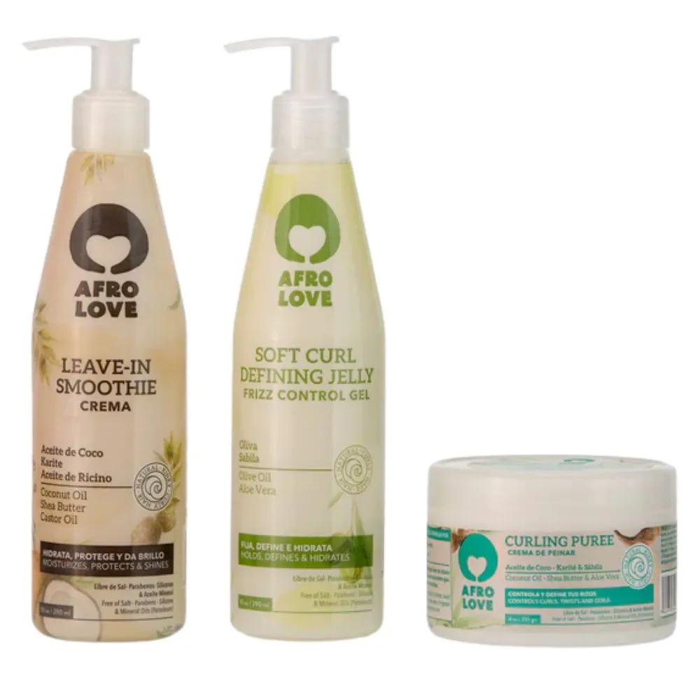 Pack Afro Love Terminación Soft Curls Pack Afro Love Terminación Soft Curls